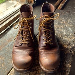 Redwing Shoes IRON RANGER
MEN'S 6-INCH BOOT IN AMBER HARNESS LEATHER